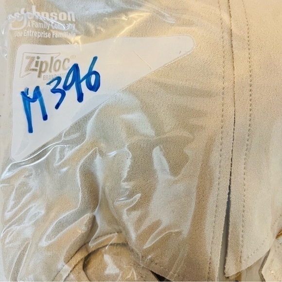 Premise Faux Suede Long Sleeve Open Front Blazer Jacket Size Small Tan - Picture 12 of 12